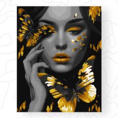 Bild mit metallischen Farben Extra