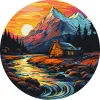 Malen nach Zahlen - Haus am Bach ©art_selena_ua