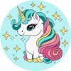 Painting by numbers - Little unicorn ©art_selena_ua
