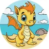 Malen nach Zahlen - Magischer Drache ©art_selena_ua