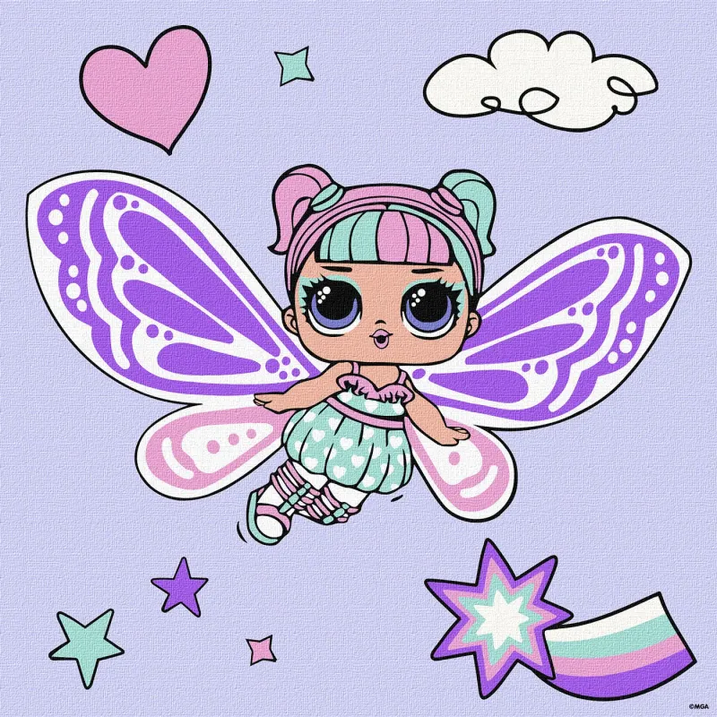 Painting by numbers - L.O.L. Surprise! O.M.G. Fairies Sweetiefly