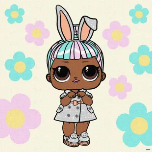 Malen nach Zahlen - L.O.L. Surprise! Spring Bling Carats