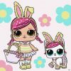 Malen nach Zahlen - L.O.L. Surprise! Spring Bling Hops with Kittea