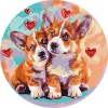 Painting by numbers - A couple of corgis ©art_selena_ua