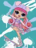 Malen nach Zahlen - L.O.L. Surprise! Tweens Skate Dance Ali Dance 2