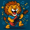 Malen nach Zahlen - Löwe mit Gitarre ©art_selena_ua
