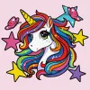 Malen nach Zahlen - Strahlendes Einhorn ©art_selena_ua