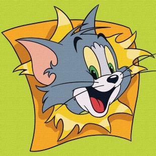 Malen nach Zahlen - Tom und Jerry: Lustige Abenteuer ©Warner Bros.