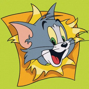 Malen nach Zahlen - Tom und Jerry: Lustige Abenteuer ©Warner Bros.