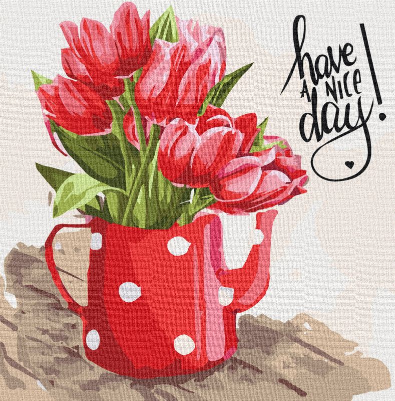 Painting by numbers - Have a nice day! 