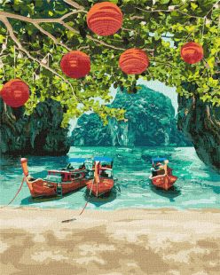 Malen nach Zahlen - Urlaub in Thailand