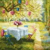 Malen nach Zahlen - Frühlingslaternen ©Ira Volkova