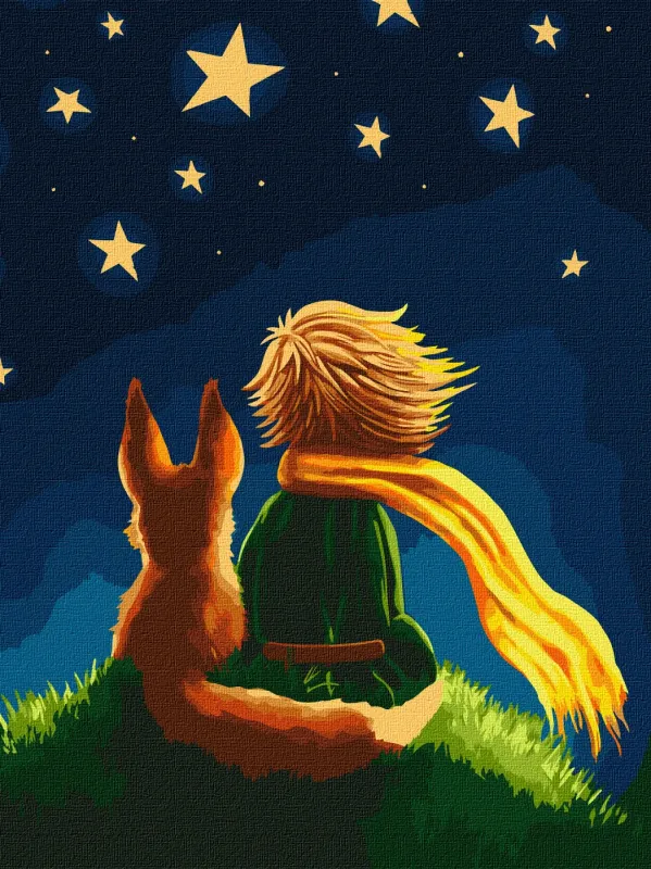 Malen nach Zahlen - Fabelhafte Freunde ©Elena Schweitzer