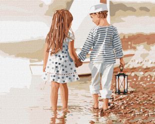 Malen nach Zahlen - Freundschaft