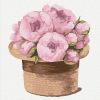 Painting by numbers - A magic bouquet of peonies ©tanya_bonya