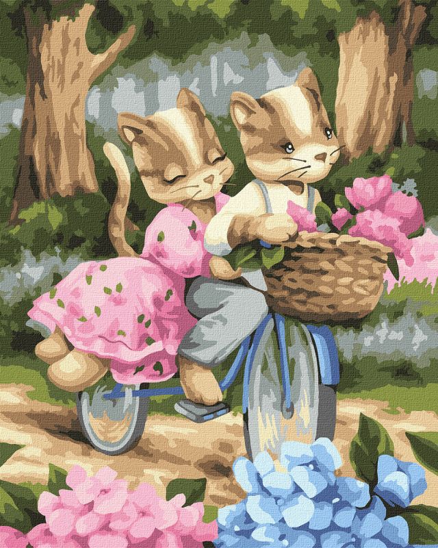 Painting by numbers - A romantic trip ©tanya_bonya