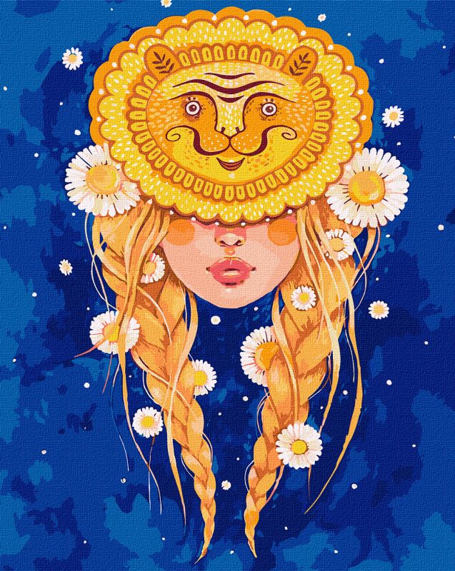 Painting by numbers - Lion ©lesya_nedzelska_art