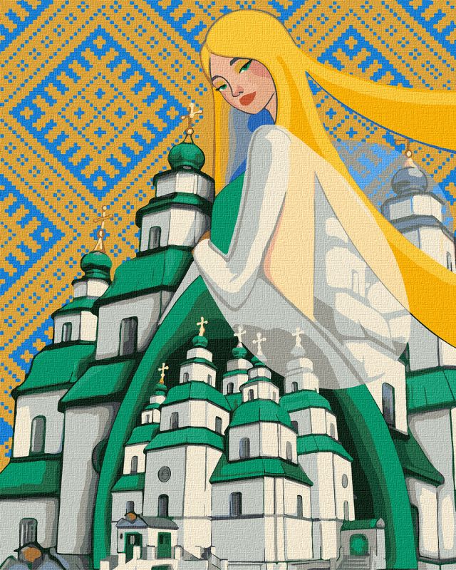Malen nach Zahlen - Wächter der Kathedrale der Heiligen Dreifaltigkeit ©mosyakart