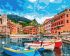 Painting by numbers - A town in Italy