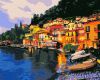 Malen nach Zahlen - Italien am Abend