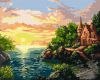 Painting by numbers - Sunset ©Sergey Lobach