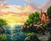 Malen nach Zahlen - Sonnenuntergang ©Sergiy Lobach