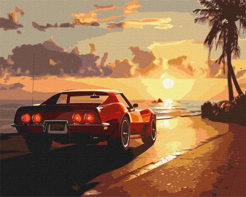Malen nach Zahlen - Reisen an der Küste ©art_selena_ua