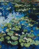 Malen nach Zahlen - Wasserlilien ©Claude Monet