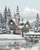 Malen nach Zahlen - Verschneite Stille ©akvamarinel_art