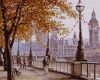 Painting by numbers - Autumn London ©Sergey Lobach