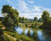 Painting by numbers - Summer landscape ©Sergey Lobach