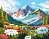 Malen nach Zahlen - Kontraste der Natur  ©art_selena_ua