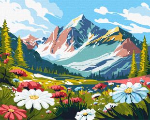 Malen nach Zahlen - Kontraste der Natur  ©art_selena_ua