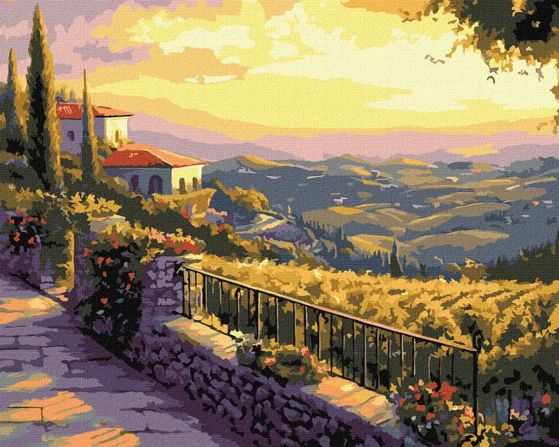 Malen nach Zahlen - Ein italienischer Abend ©art_selena_ua