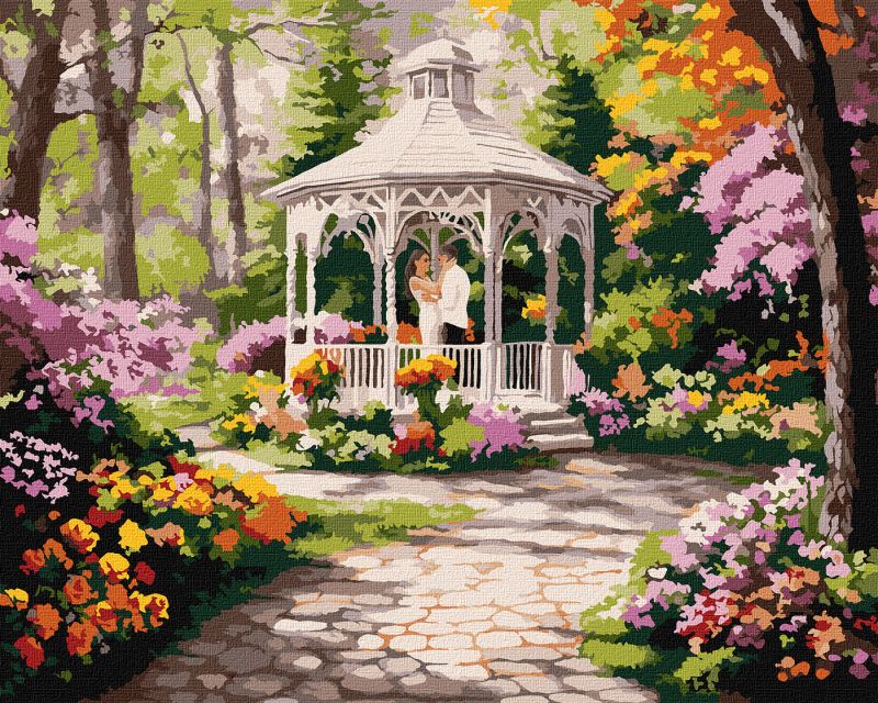 Painting by numbers - A flower meadow ©art_selena_ua