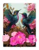 Malen nach Zahlen mit Farben und luftgetrocknetem TonAnspruchsvolle Kolibris ©art_selena_ua