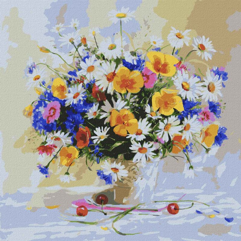 Malen nach Zahlen - Blumenmousse ©Ira Volkova