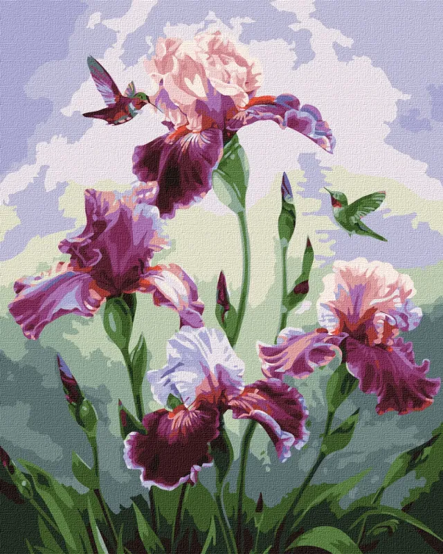 Painting by numbers - Song of summer ©annasteshka