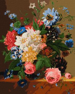 Malen nach Zahlen - Gartenphantasien ©Arnoldus Bloemers