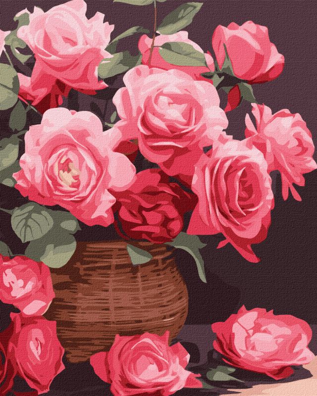 Painting by numbers - Colorful roses ©art_selena_ua