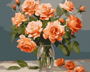 Malen nach Zahlen - Eleganter Blumenstrauß ©art_selena_ua