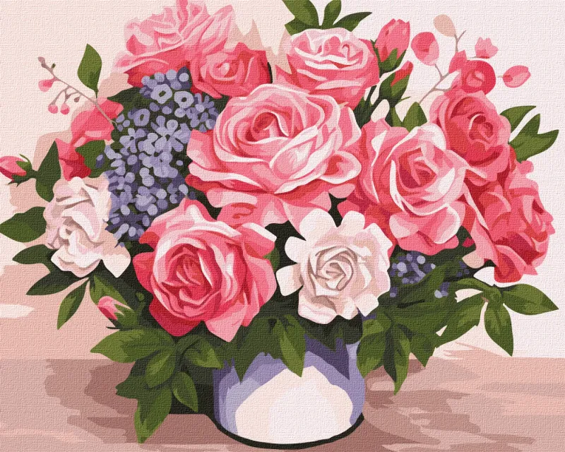 Painting by numbers - Floral beauty ©art_selena_ua