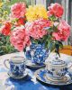Painting by numbers - Tea party on the veranda ©art_selena_ua