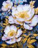 Malen nach Zahlen - Elegante Blumen mit metallischen Farben Extra ©victoria_art___