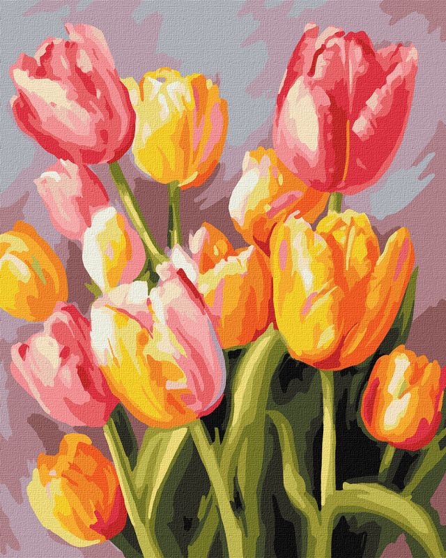 Painting by numbers - Spring bouquet ©art_selena_ua