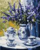 Malen nach Zahlen - Teeparty mit Lavendel ©art_selena_ua
