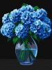 Malen nach Zahlen - Hortensien-Bouquet ©art_selena_ua