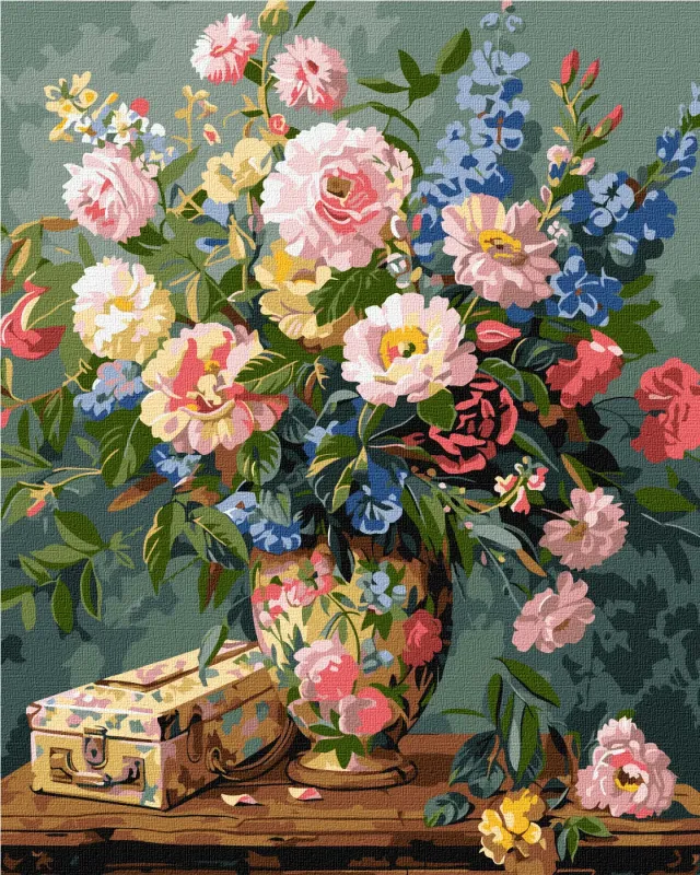 Painting by numbers - A floral fantasy ©art_selena_ua