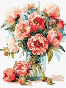 Malen nach Zahlen - Ein Blumenstrauß der Träume ©art_selena_ua