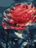 Malen nach Zahlen - Kristallblume ©art_selena_ua